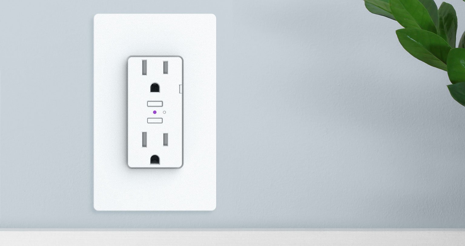 iDevices Wall outlet, Standard size, color and voltage