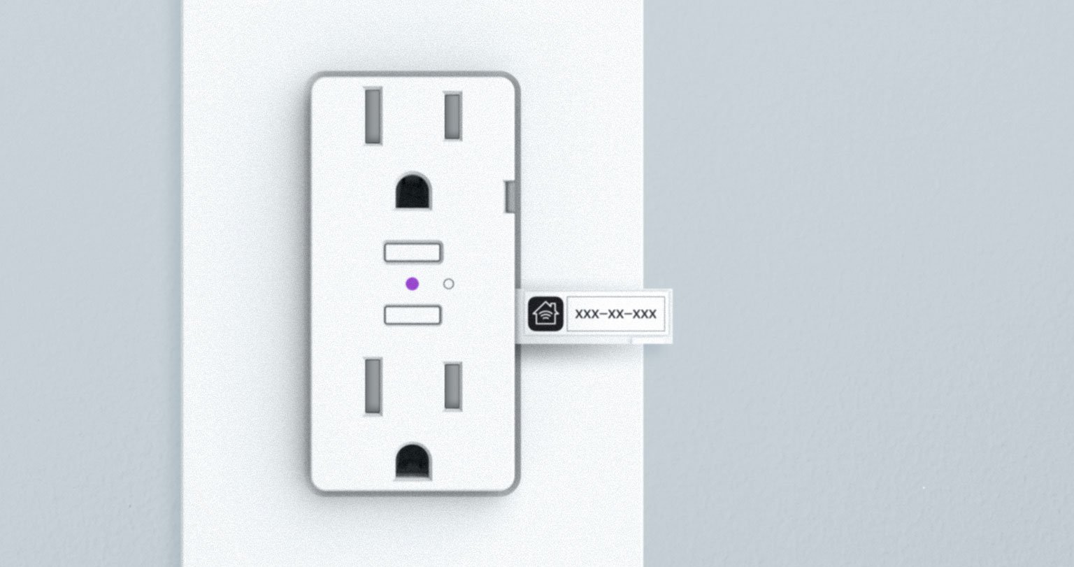 iDevices Wall outlet, Standard size, color and voltage