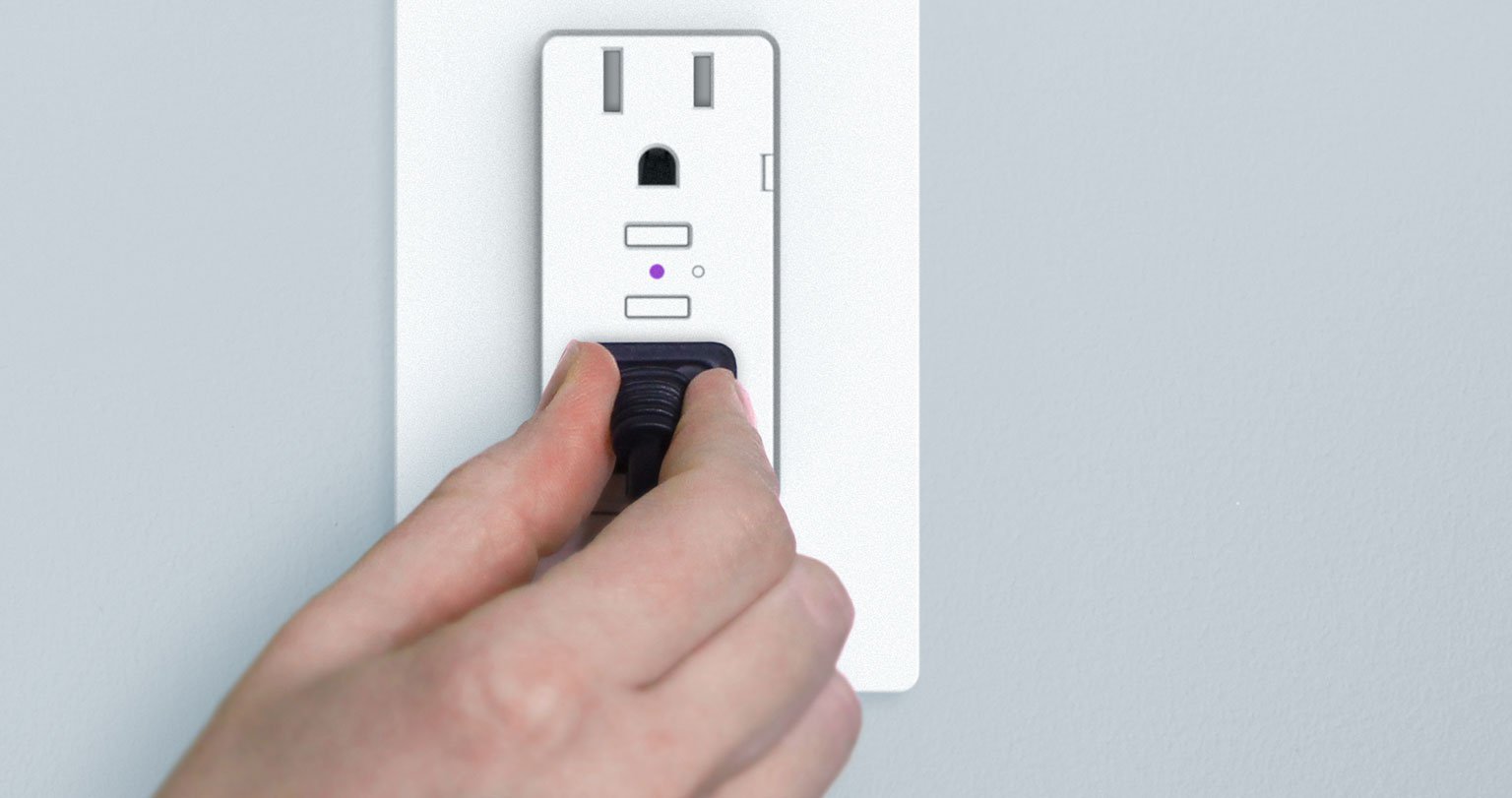 iDevices Wall outlet, Standard size, color and voltage