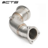 CTS TURBO B9 AUDI RS5 HIGH-FLOW CATS - CTS-EXH-DP-0039-CAT