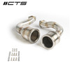 CTS TURBO AUDI SQ7/SQ8/RSQ8/ LAMBORGHINI URUS RACE DOWNPIPES - CTS-EXH-DP-0048