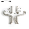 CTS TURBO MERCEDES-BENZ AMG W205/M177 C63/63S DOWNPIPES HIGH-FLOW CATS - CTS-EXH-DP-0030-CAT