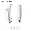 CTS TURBO RACE DOWNPIPE SET FOR MERCEDES BENZ C43 C400 C450 E43 E400 E450 WITH M276 ENGINE - CTS-EXH-DP-0052