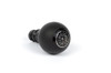 BFI GS2 Heavy Weight Shift Knob - Black Napa Leather - Black Anodized (VW/Audi DSG/Auto) - GS2DGSH