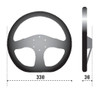 Sparco Steering Wheel 353 Suede Black (NO HORN INCLUDED) - 015R353PSN Photo - Primary