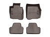 WeatherTech 2014+ BMW 4-Series Front & Rear FloorLiner - Cocoa - 475701-475603 Photo - Primary