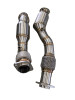 Active Autowerke BMW S58 F97/F98 X3M/X4M Downpipes w GESI CAT - 11-070