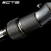 CTS TURBO AUDI C7/C7.5 S6/S7/RS7 4.0T CAST DOWNPIPE SET WITH HIGH FLOW CATS - CTS-EXH-DP-0026-CAT