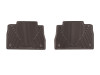WeatherTech 21-24 Mercedes-Benz AMG GLE 53 / 21-23 GLE 63S Coupe All-Weather Rear Floor Mats - Cocoa - W641CO Photo - Primary