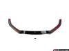 Audi B9 A5 S-Line/S5 Front Lip - Gloss Black & Grille Accent Set - Gloss Black - ES#4751474
