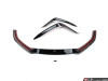 Audi B9 A5 S-Line/S5 Front Lip - Gloss Black & Grille Accent Set - Gloss Black - ES#4751474