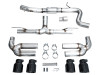 AWE 22-24 Audi 8Y S3 Track Edition Exhaust  - Diamond Black Tips - 3020-43897 Photo - out of package