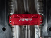 Billet Aluminum Tunnel Brace Kit - Front & Rear - Red Anodized - ES#4620270