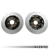 2-Piece Floating Rear Brake Rotor Upgrade Kit for Audi B9/B9.5 RS4/RS5 - 034-301-2010