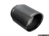 ECS UNIVERSAL Swivel Exhaust Tip - 4.0" Black Chrome - Priced Each - ES#4423336
