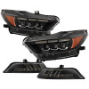 Spyder 15-17 Ford Mustang LED Headlights - Black (PRO-YD-FM15AP-GRSB-SET-BK) - 5089335 Photo - Primary