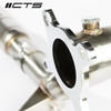CTS Turbo MK6 Golf R 2.0T, MK2 Audi TT Quattro/TT-S 2.0T, 8P A3 Quattro/S3 2.0T High Flow CAT Downpipe - CTS-EXH-DP-0003-CAT