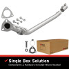 BRE Exhaust 02-05 A4 Quattro A4 1.8L Front Pipe Kit - 107-0241 Photo - Primary