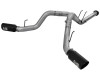afe Large Bore-HD DPF-Back Exhaust System Ford Diesel Trucks 11-14 V8-6.7L (td) - 49-43065-B Photo - Primary