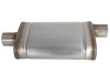 afe MACH Force-Xp Muffler 2-1/2 IN ID Offset/Center x 9 IN W x 4 IN H x 14 IN L - Oval Body - 49M00029 Photo - Unmounted