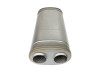 afe MACH Force-Xp Muffler 2-1/2 IN Dual Inlet/Dual Outlet 5 IN H x 8 IN W x 18 IN L - Oval Body - 49M00052 Photo - Unmounted