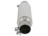 afe MACH Force-Xp Resonator 2-1/2 IN Inlet/Outlet x 4 IN Dia. x 12 IN Body x 15 IN Overall Length - 49M10003 Photo - Unmounted
