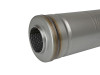 afe MACH Force-Xp Muffler 2-1/2 IN ID Center/Center x 5 IN Dia. x 18 IN L - Round Body - 49M30048 Photo - Unmounted
