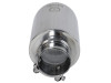 afe Takeda Universal Exhaust Tip 2-1/2 IN Inlet x 4-1/2 IN Outlet x 7 IN L - 49T25454-P07 Photo - Unmounted