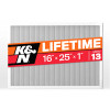 K&N HVAC Filter 16 X 25 X 1 Merv 13 - HVC-13-11625 Photo - Primary