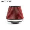 CTS TURBO B9 AUDI SQ5 HIGH-FLOW INTAKE (6" Velocity Stack) - CTS-IT-293R