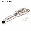 CTS Turbo Nissan R35 GT-R Resonated Y-pipe/Mid-pipe High-Flow Cat - CTS-EXH-TP-0015-CAT