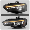 Spyder 13-17 Audi A5 HID Model Only High-Power Headlight - Black (PRO-YD-AA513HIDAP-SEQGR-BK) - 5089038 Photo - Unmounted