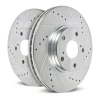 Power Stop 99-02 Ford F-350 Super Duty Front Drilled & Slotted Rotor - Pair - AR8574XPR Photo - Close Up