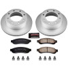 Power Stop 05-07 Ford F-350 Super Duty Rear Z17 Coated Brake Kit - CRK1799 Photo - Primary