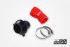 do88 VAG 1.8/2.0 TSI (MQB) Turbo Muffler Delete OEM Pressure Pipes Red Hose - CP-110R-OEM Photo - Primary