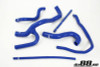 do88 81-90 Audi Quattro/Ur-Quattro 2.2T 10V Radiator Hoses - Blue - DO88-KIT105B Photo - Primary