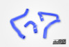 do88 Audi/Seat/Volkswagen 2.0T (MQB) Remote Radiator Coolant Hoses (Right) - Blue - DO88-KIT189B Photo - Primary