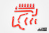 do88 02-04 Audi RS6 4.2L BiTurbo (C5) Crankcase Vent Hoses - Red - DO88-KIT192R Photo - Primary