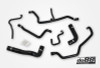 do88 91-96 BMW 525i/525ix (E34) Coolant Hoses - Black - DO88-KIT221S Photo - Primary
