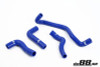 do88 Volvo C30/C70/S40/V50 Turbo 04-13 Heater Hoses Blue - DO88-KIT39 Photo - Primary
