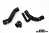 do88 92-96 Audi S2/RS2 2.2T (ABY/ADU) Pressure Hoses - Black - DO88-KIT53-ABY-S Photo - Primary