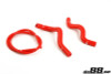 do88 Volvo 240 Coolant Hoses Complement Red - DO88-KIT64R Photo - Primary