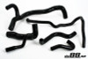 do88 89-92 Audi Ur-Quattro 2.2T 20V Radiator Hoses - Black - DO88-KIT67S Photo - Primary