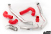 do88 SAAB 9-3 2.0T 2003- OEM Intercooler Pressure Pipes w/Red Hoses - TR-120R-OEM Photo - Primary