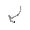 MBRP 08-10 F250/F350/F450 6.4L PS AL Steel 4in Filter-Back Single Side - No Muffler w/ DP - S6282PLM Photo - Primary