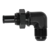 DeatschWerks 10AN Male Flare Bulkhead to 1/2in Hose Barb 90-Degree - 6-02-0794-B Photo - Primary