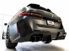 AWE Tuning BMW G90/G99 M5 Track Edition Cat-Back Exhaust - Diamond Black Tips - 3020-43790 Photo - Mounted