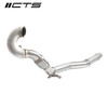 CTS Turbo MQB AWD Exhaust Downpipe (MK7/MK7.5 Golf AWD, Golf R, A3/S3/TT/TT-S Quattro) - CTS-EXH-DP-0015