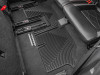 WeatherTech 18-26 Volkswagen Atlas-Bench 2nd Row-3rd Row Rear All-Weather Floor Mats - Black - W658 Photo - Mounted