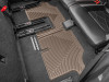 WeatherTech 18-26 Volkswagen Atlas-Bench 2nd Row-3rd Row Rear All-Weather Floor Mats - Tan - W658TN Photo - Mounted